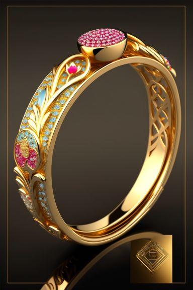 Gold bangle design catalogue