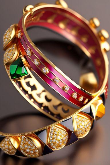 Gold bangle design catalogue