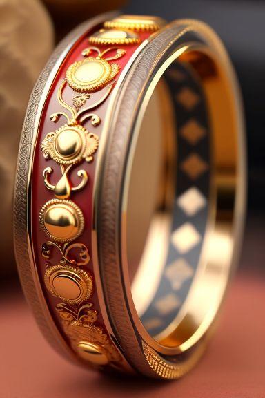 Gold bangle design catalogue