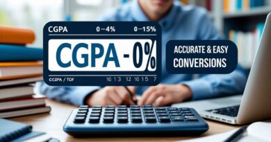 CGPA to Percentage Calculator