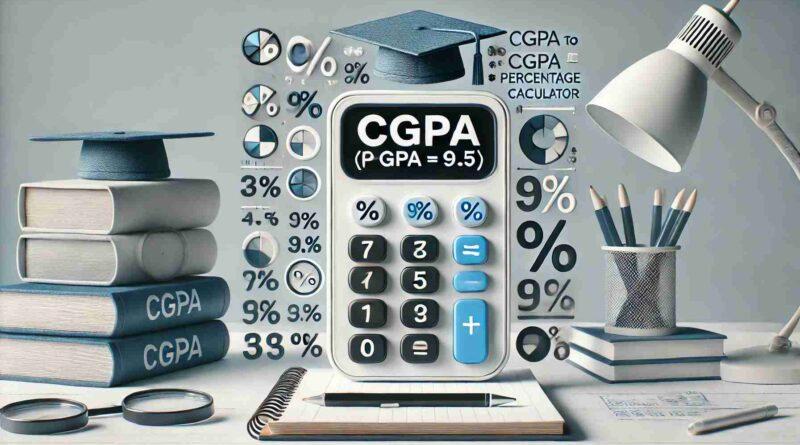 CGPA to Percentage Calculator