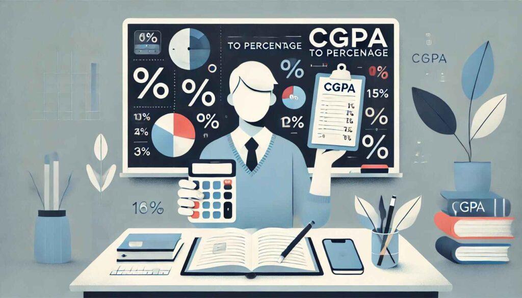 CGPA to Percentage calculator