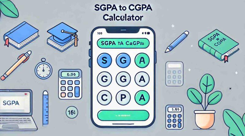 SGPA to CGPA Calculator