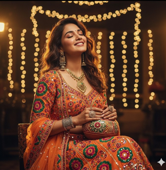 Navaratri photoshoot gemini ai image editing prompts womens 107
