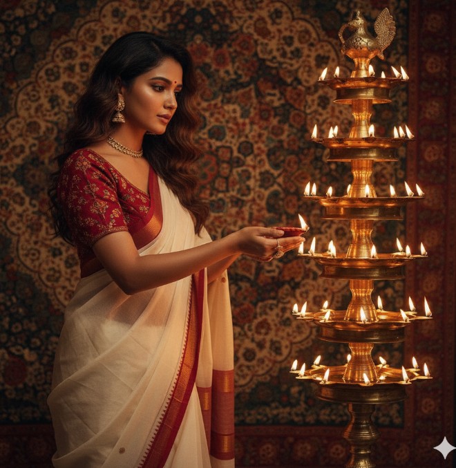 Navaratri photoshoot gemini ai image editing prompts womens 110