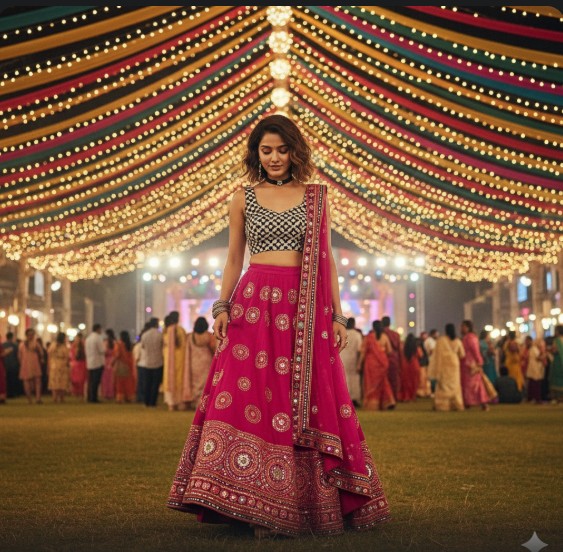 Navaratri photoshoot gemini ai image editing prompts womens 111